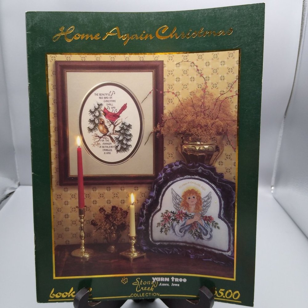 Vintage Cross Stitch Patterns, Home Again Christmas, 1987 Stoney Creek 42